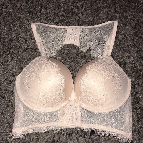Victoria's Secret Other - Victoria’s Secret Sexy Push Up bra 34C pink lace